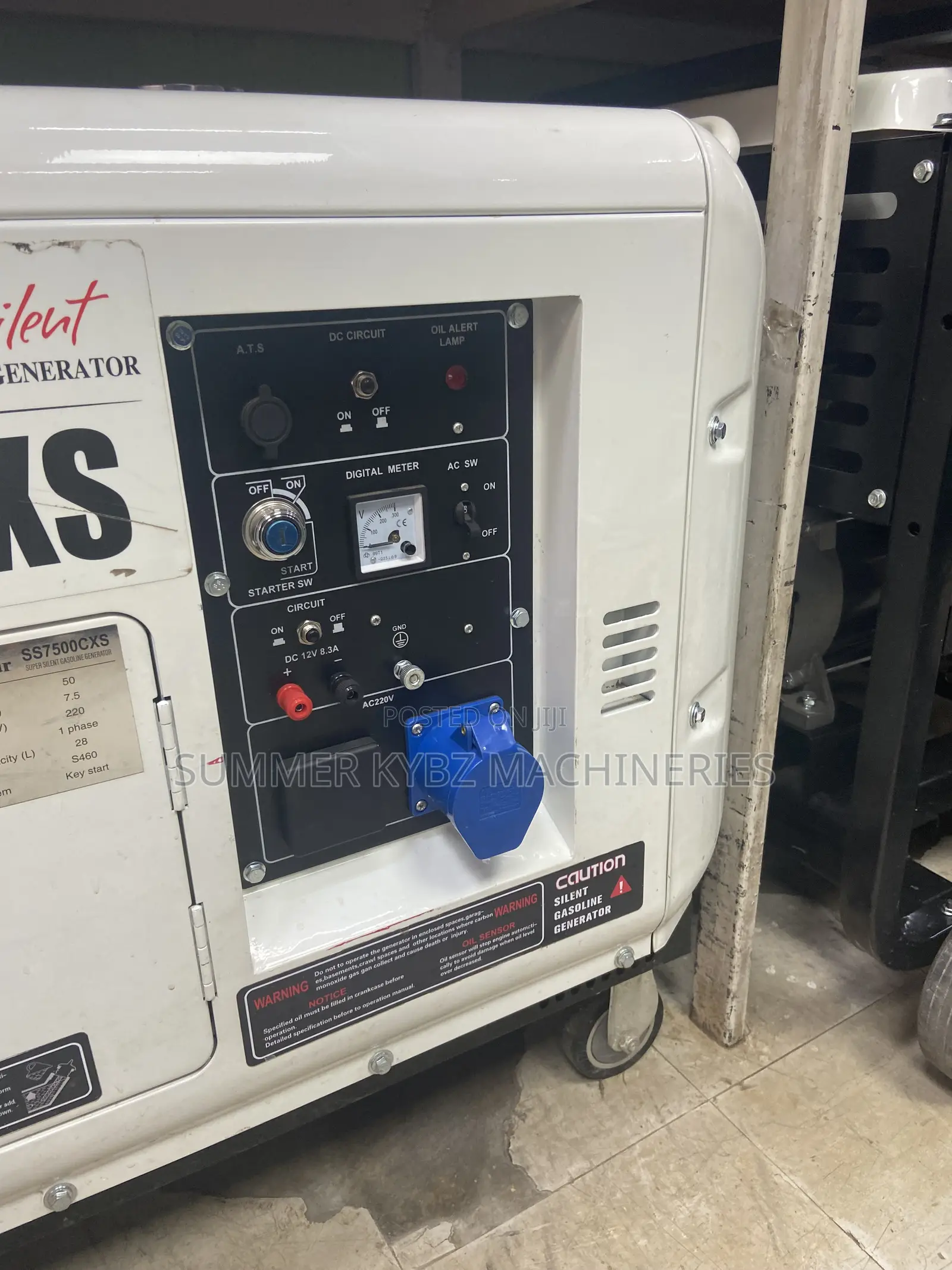 Excalibur Ss9500cxs/- 9 Kva Super Silent Diesel Generator
