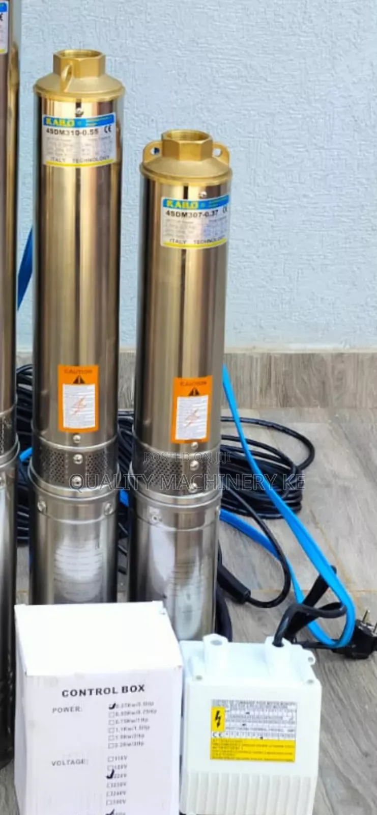 High-Performance Kailo Submersible Pump
0.5hp