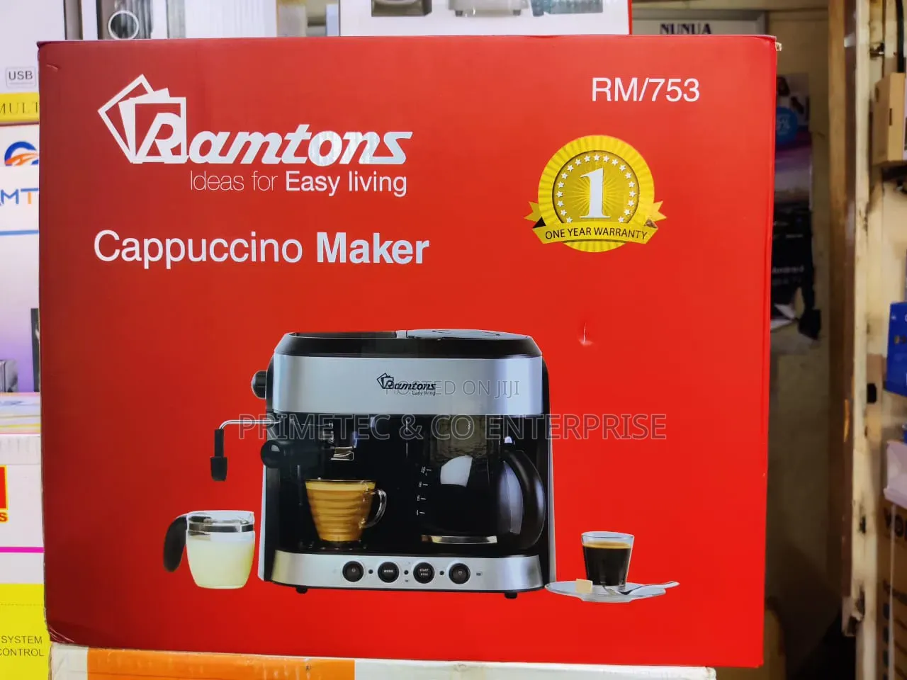 *Ramtons Cappuccino Maker Rm753