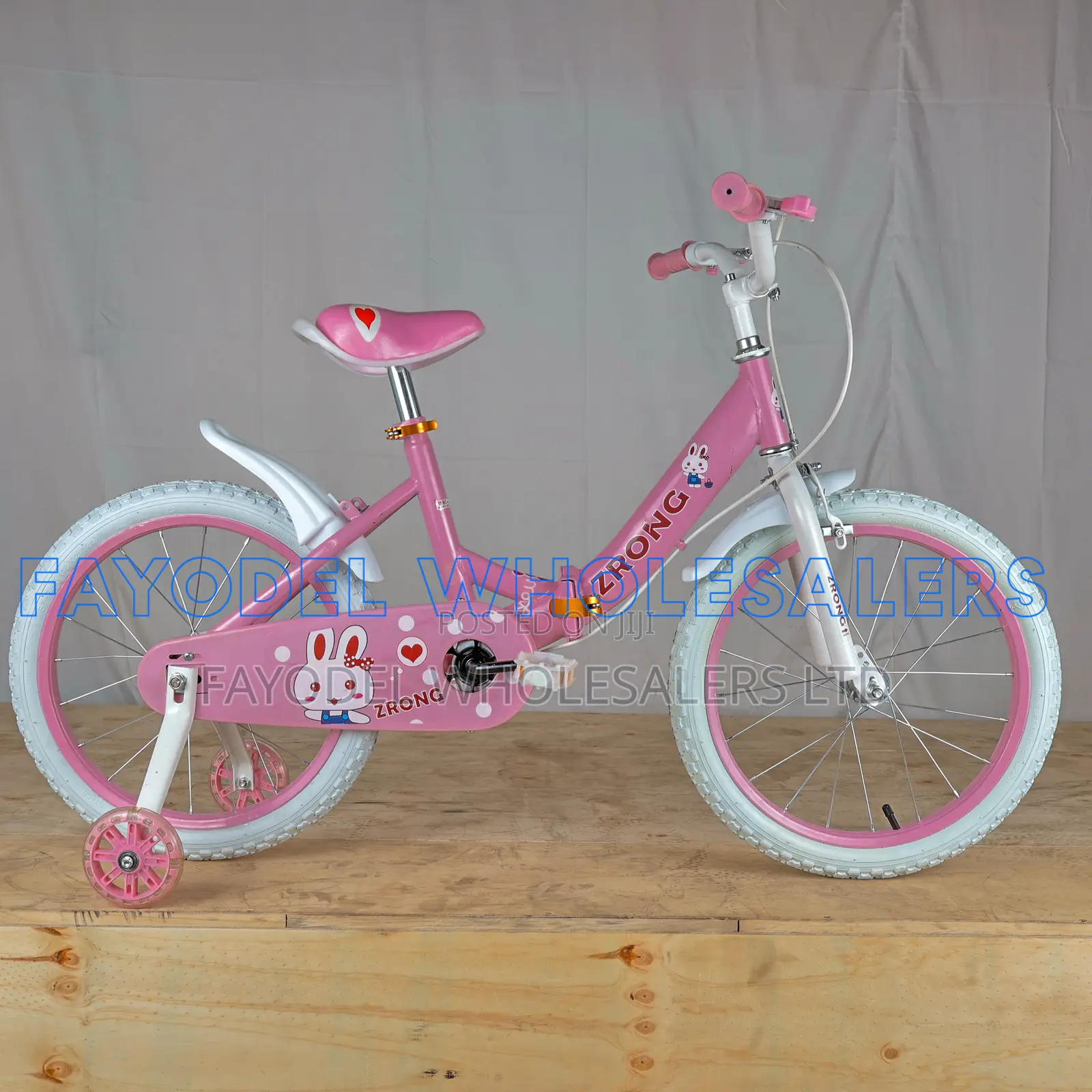 Children's Bike Size 16 With Support Wheels