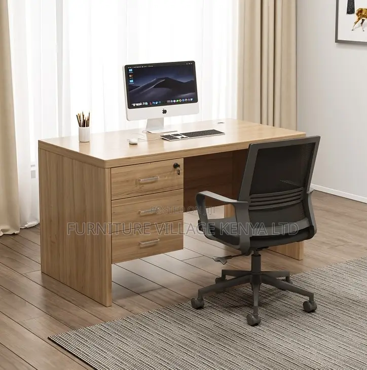 3.94 Feet Home Office Desk With Drawers