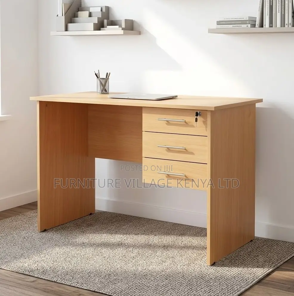 3.94 Feet Home Office Desk With Drawers