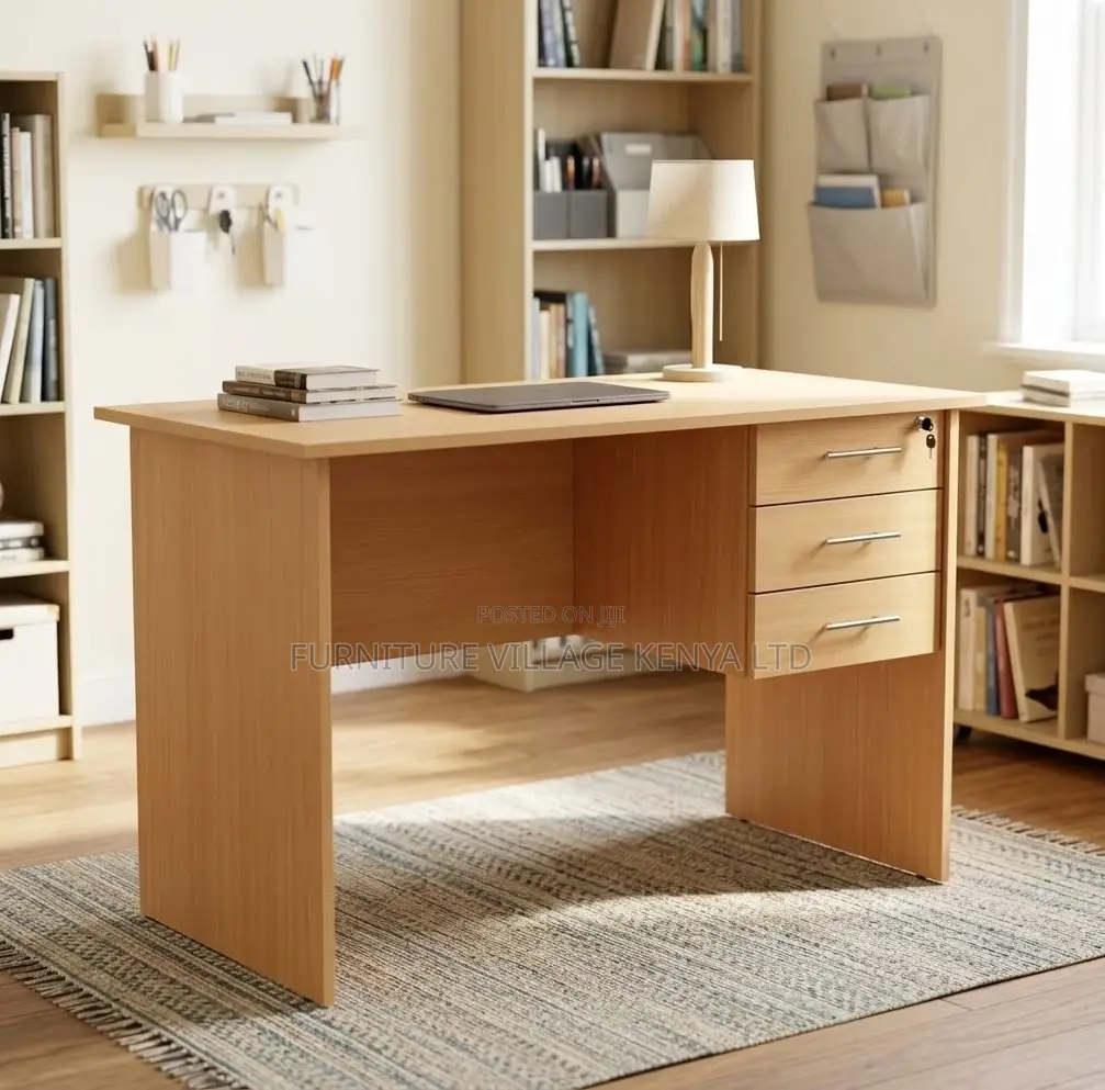 3.94 Feet Home Office Desk With Drawers