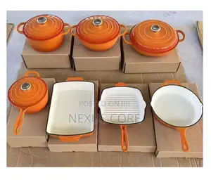 11pcs Cast Iron Cookware