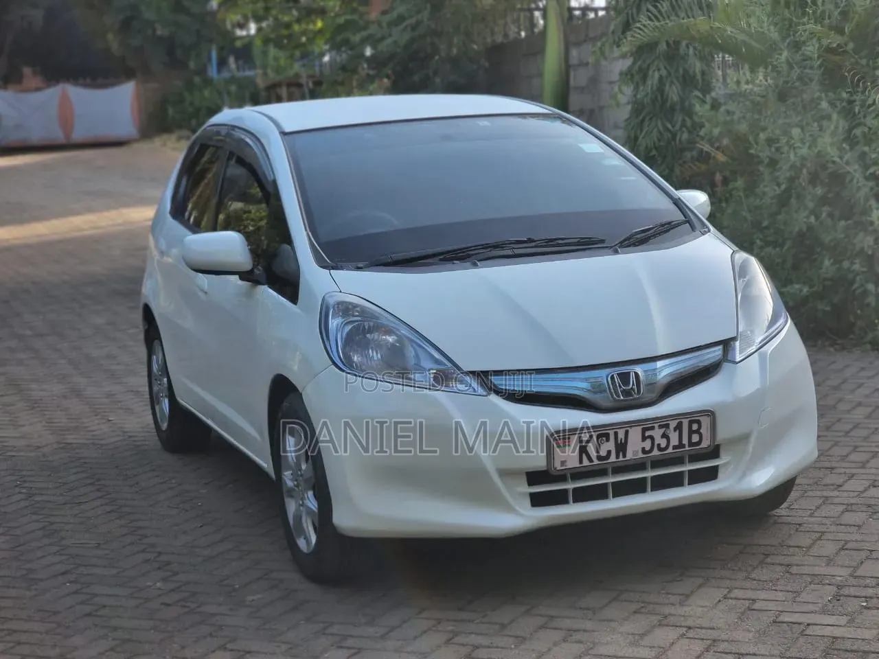Honda Fit 2012 White
