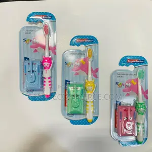 Alan Kids Lion Toothbrush Toy Car Gift Set
