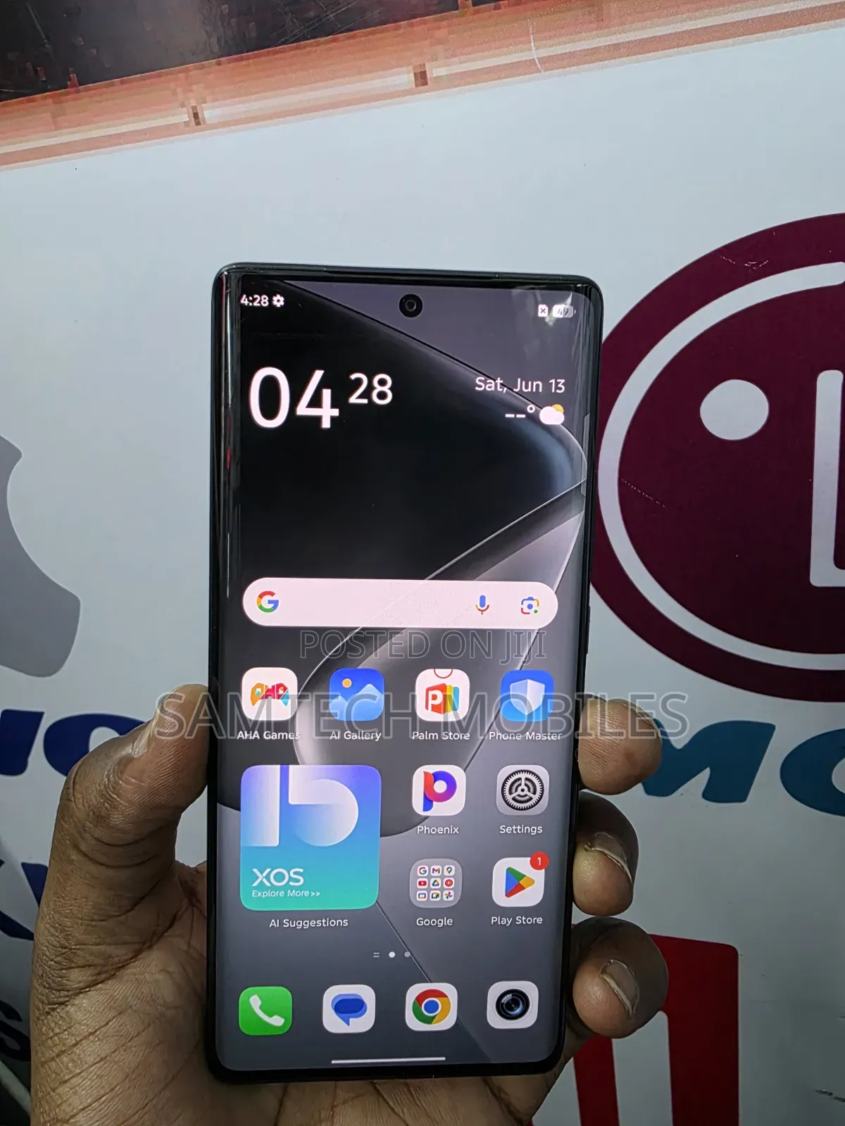 Infinix Hot 50 Pro+ 4G 128 GB Gray
