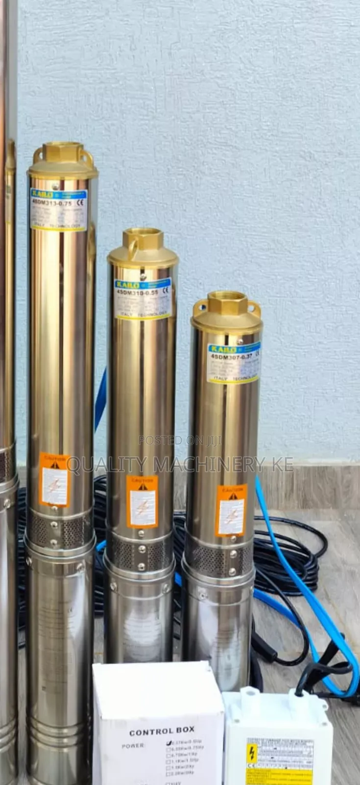 Reliable Kailo Submersible Pump 1.5hp