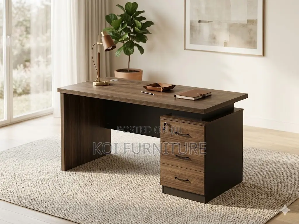 Office Desk; 1.4 Meters Wooden Executive Office Desk