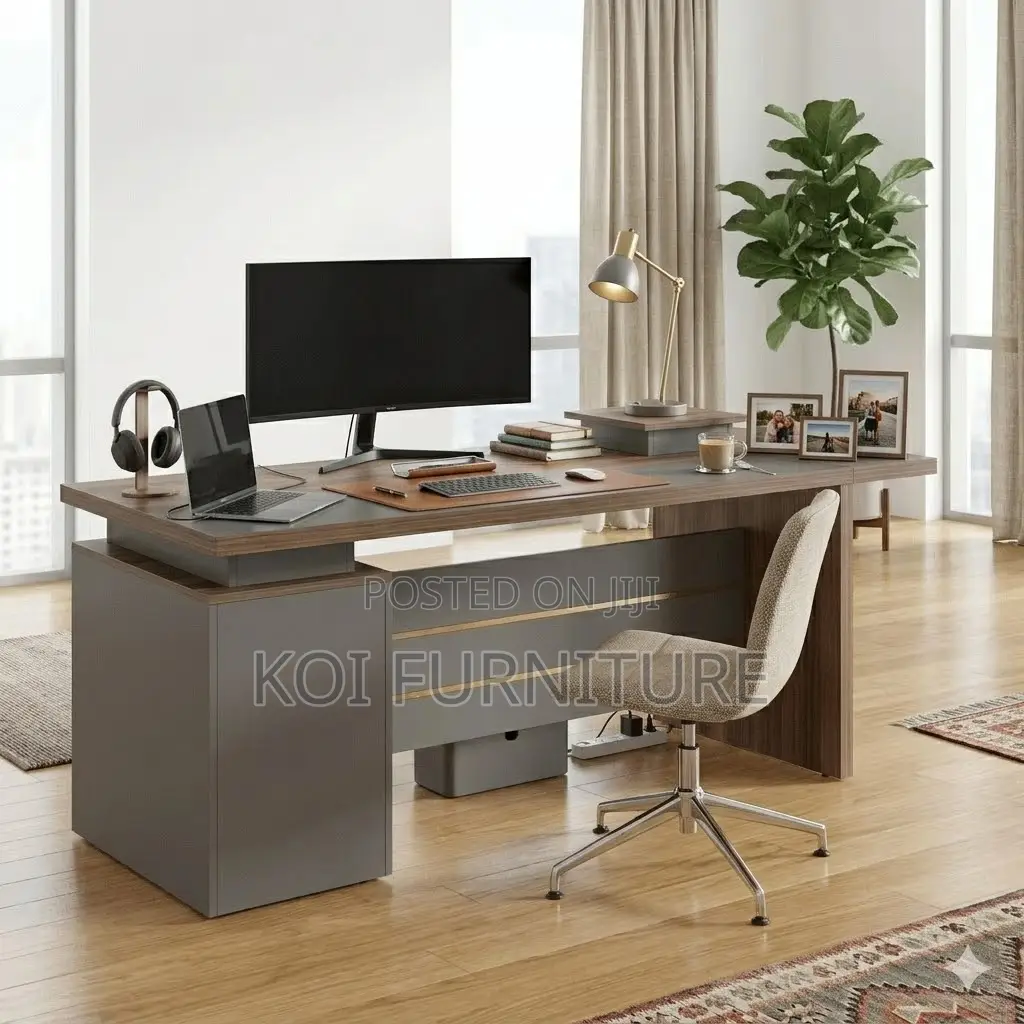 Office Desk; 1.4 Meters Wooden Executive Office Desk