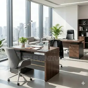 Office Desk; 1.4 Meters Wooden Executive Office Desk