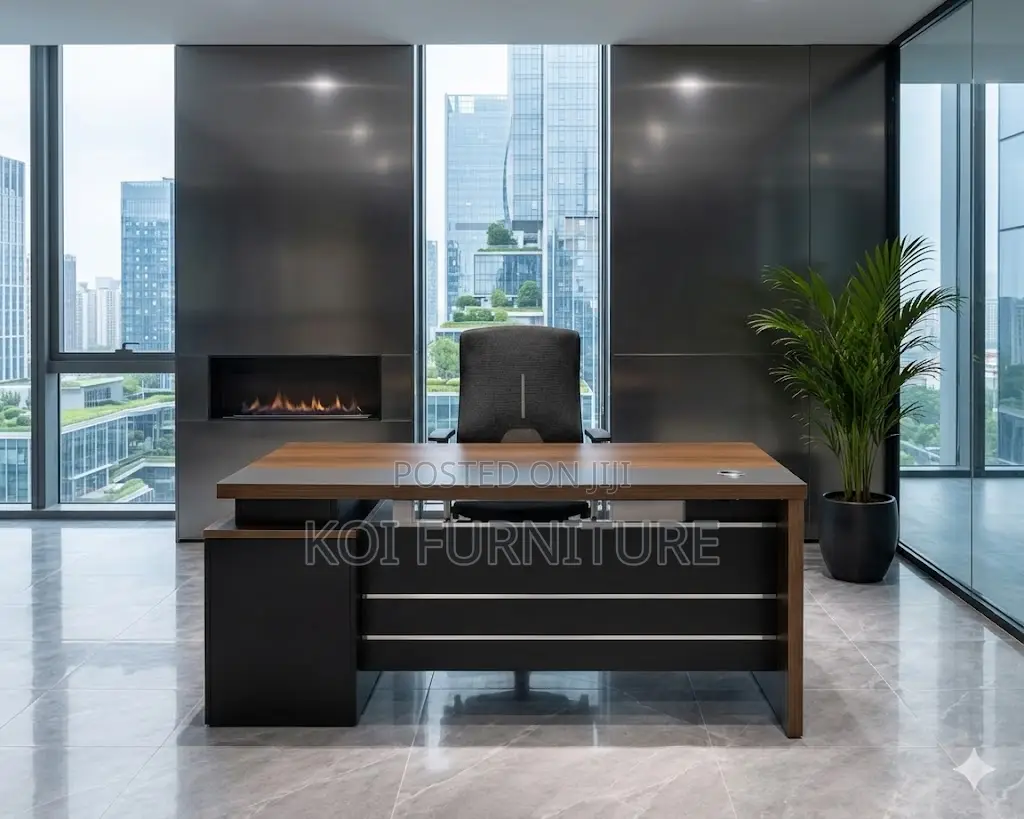 Office Desk; 1.4 Meters Wooden Executive Office Desk