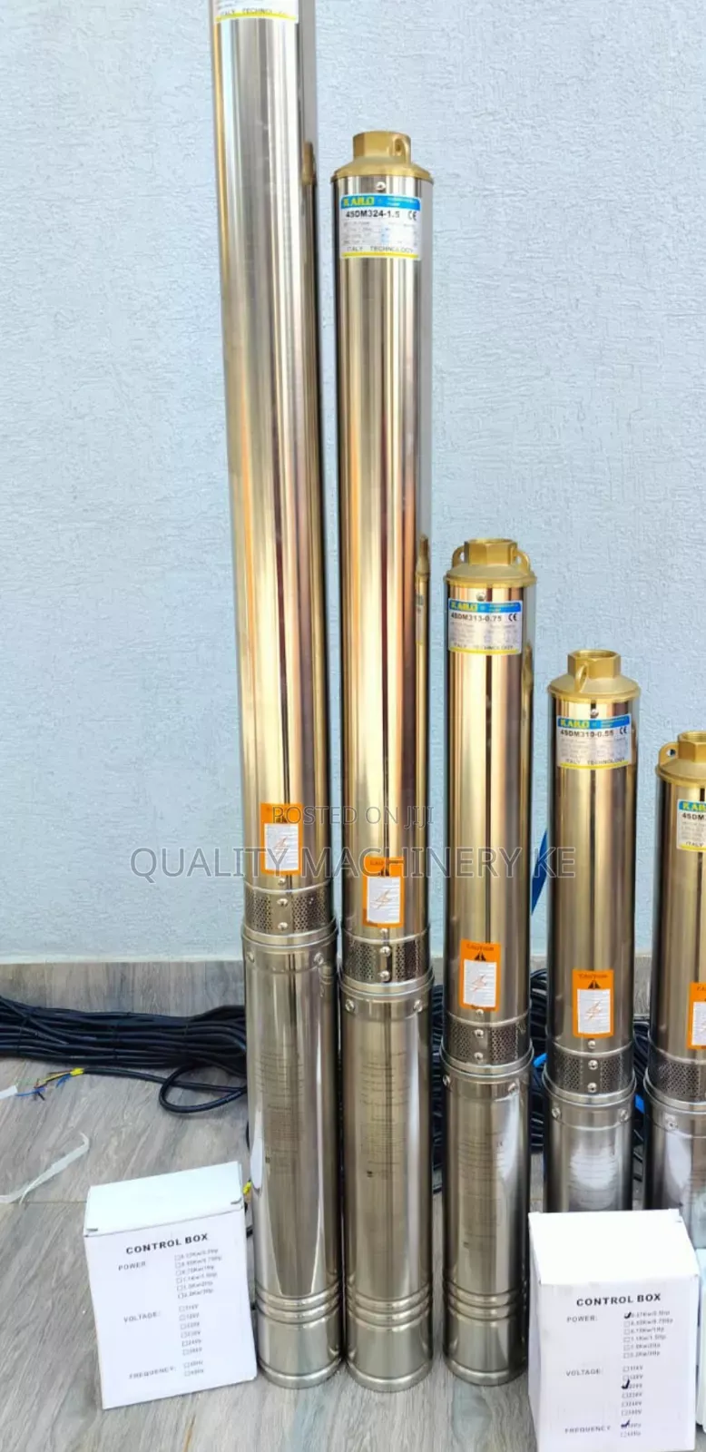 Energy Efficient Kailo Submersible Pump 2.0hp