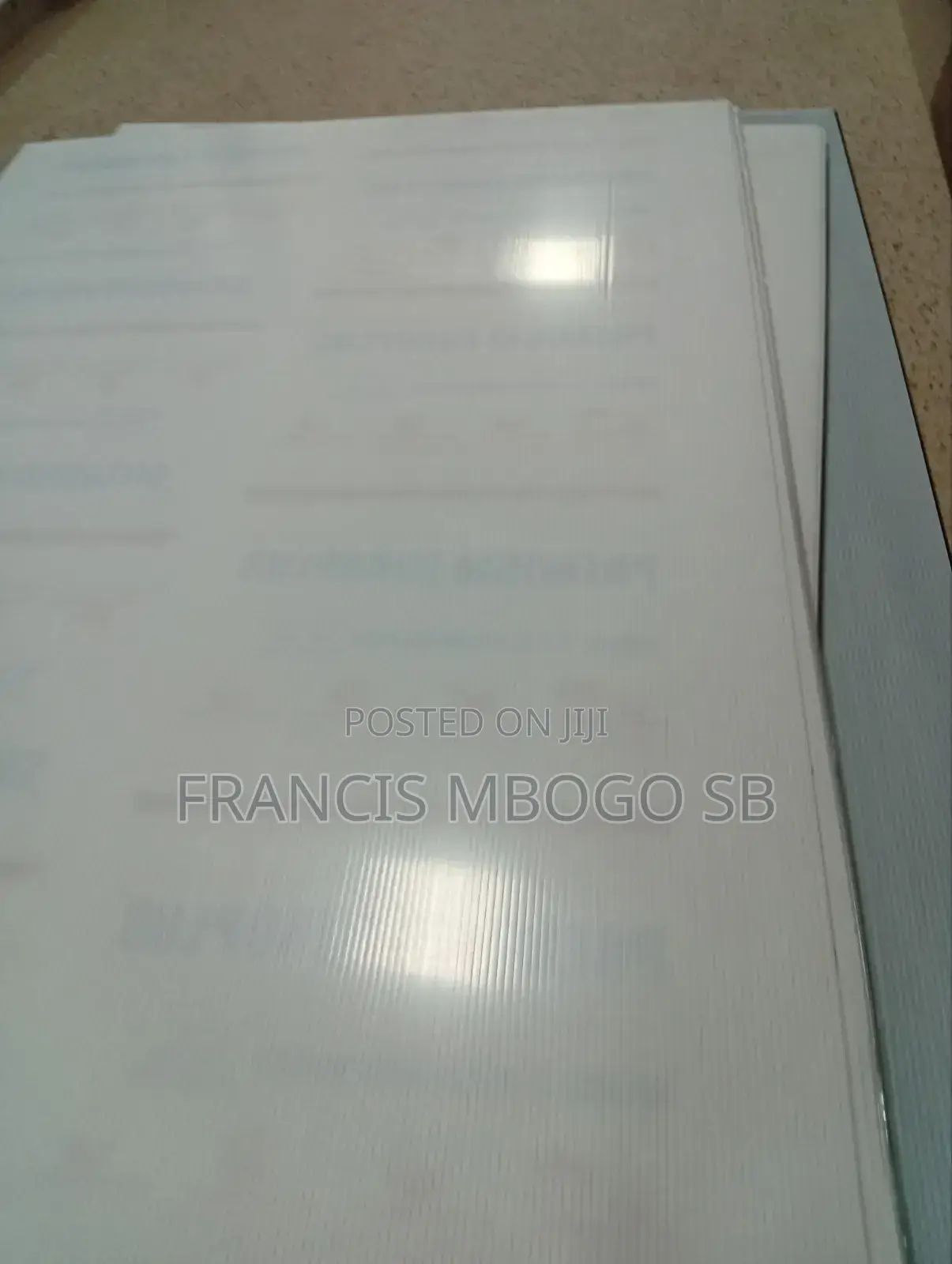Clear Polycabonate Sheets 8mm