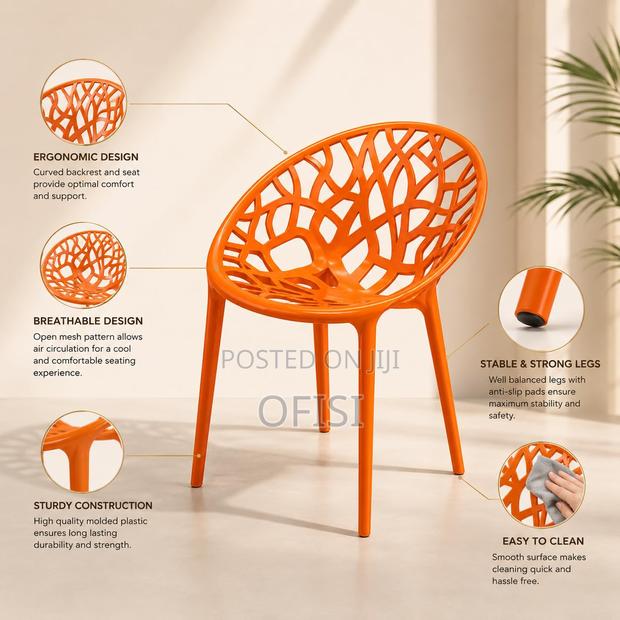 Plastic Dining Chair - thumbnail 2