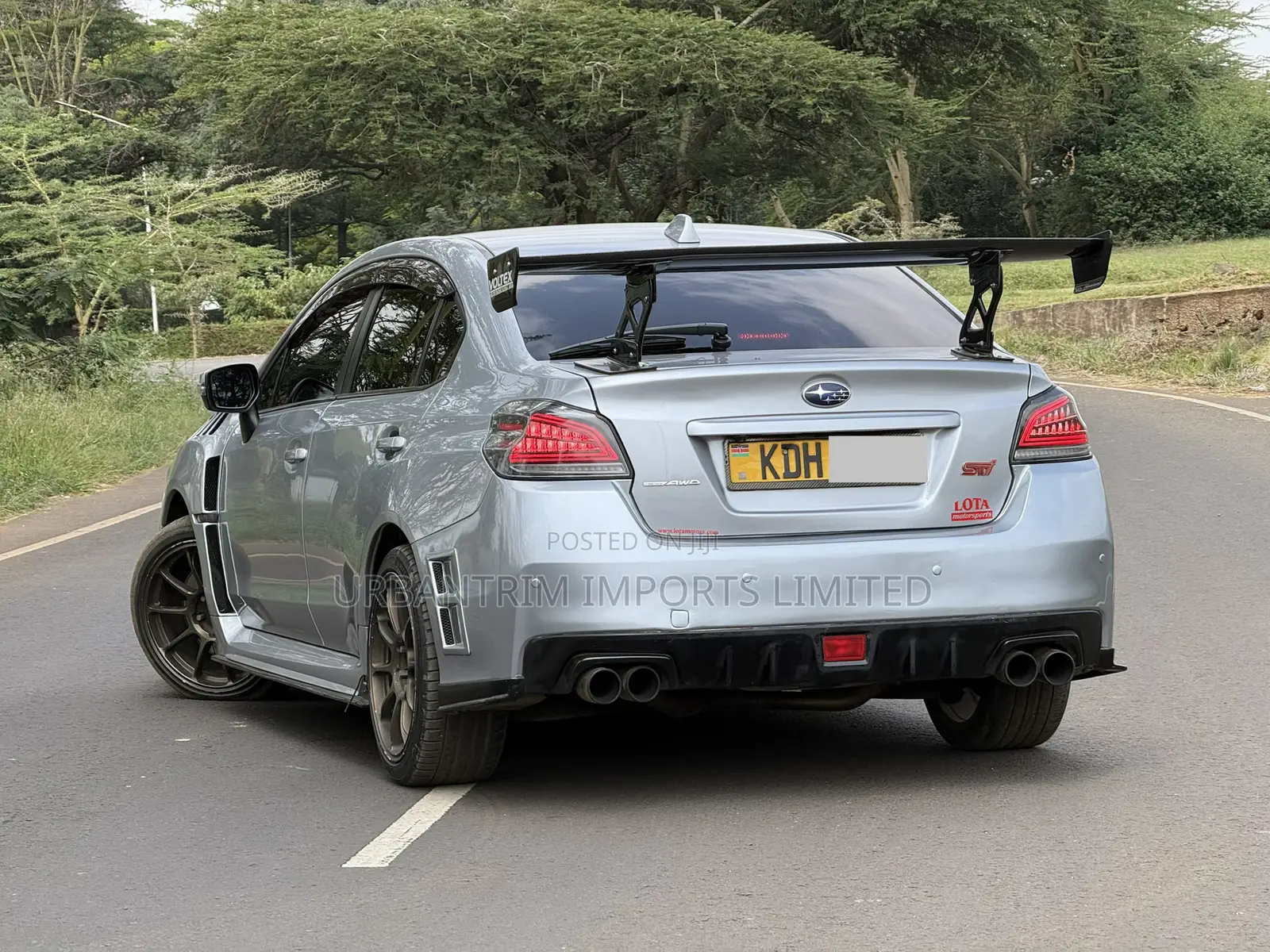 Subaru WRX STI 2015 Silver