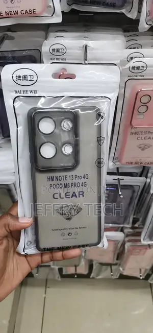 Redmi Note 13 Pro Matte Finish, and Decorative Diamond Motif Case