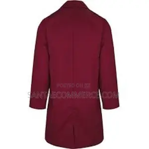 Maroon Dust Jacket Coat