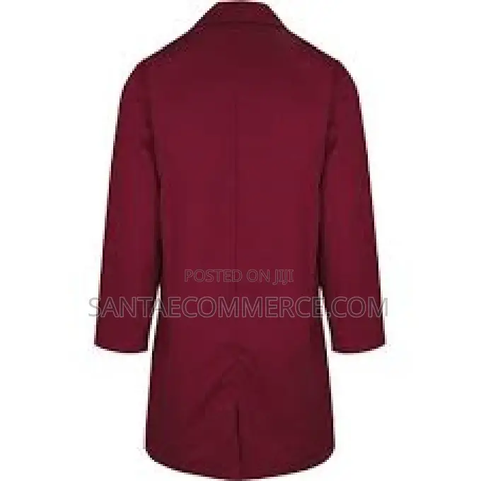 Maroon Dust Jacket Coat