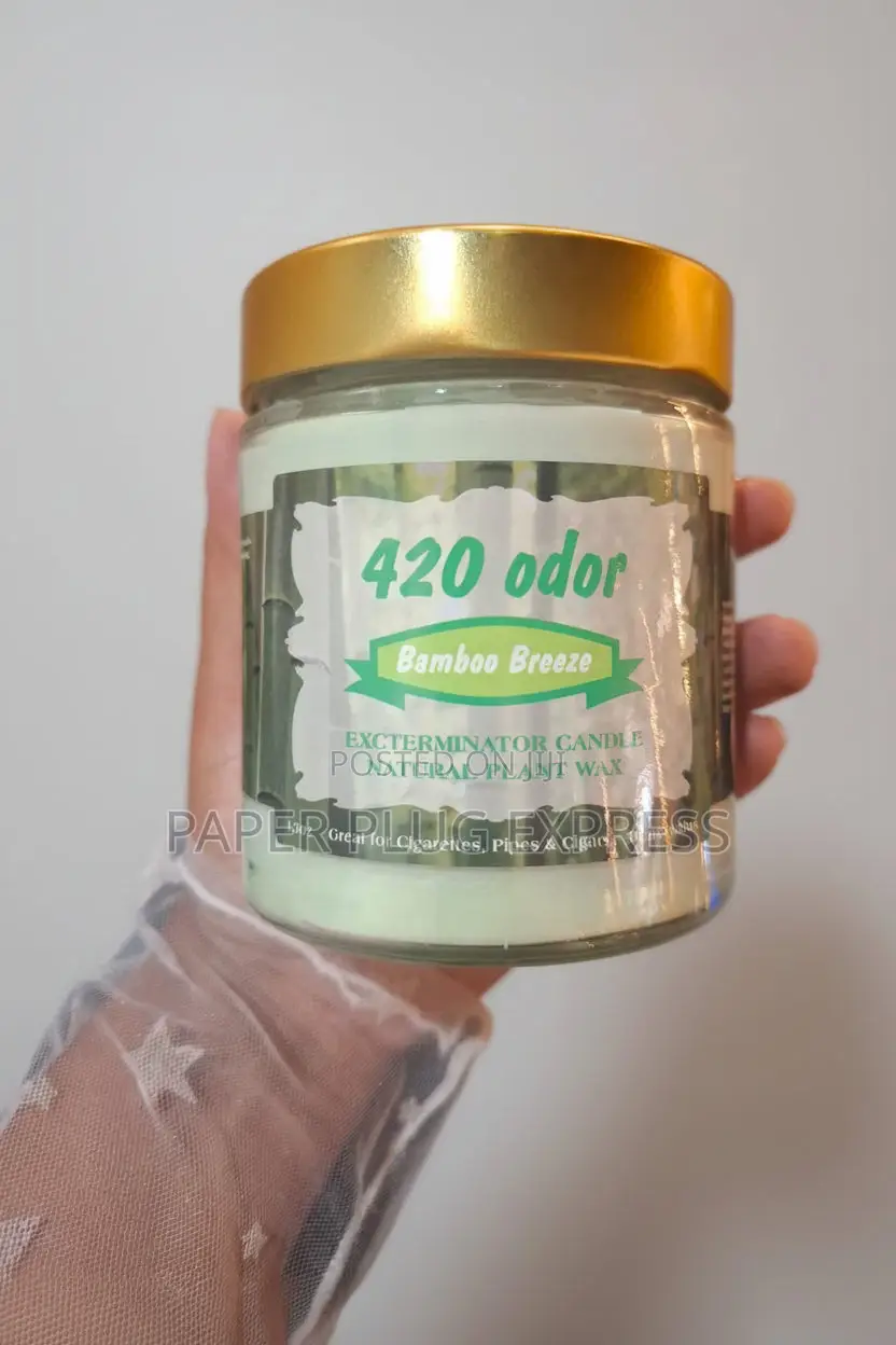Smoke Odor Exterminator Candle - Bamboo Breeze