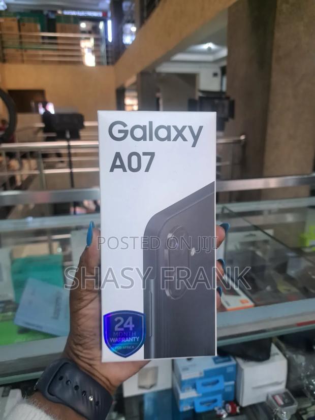 New Samsung Galaxy A07 128 GB Black