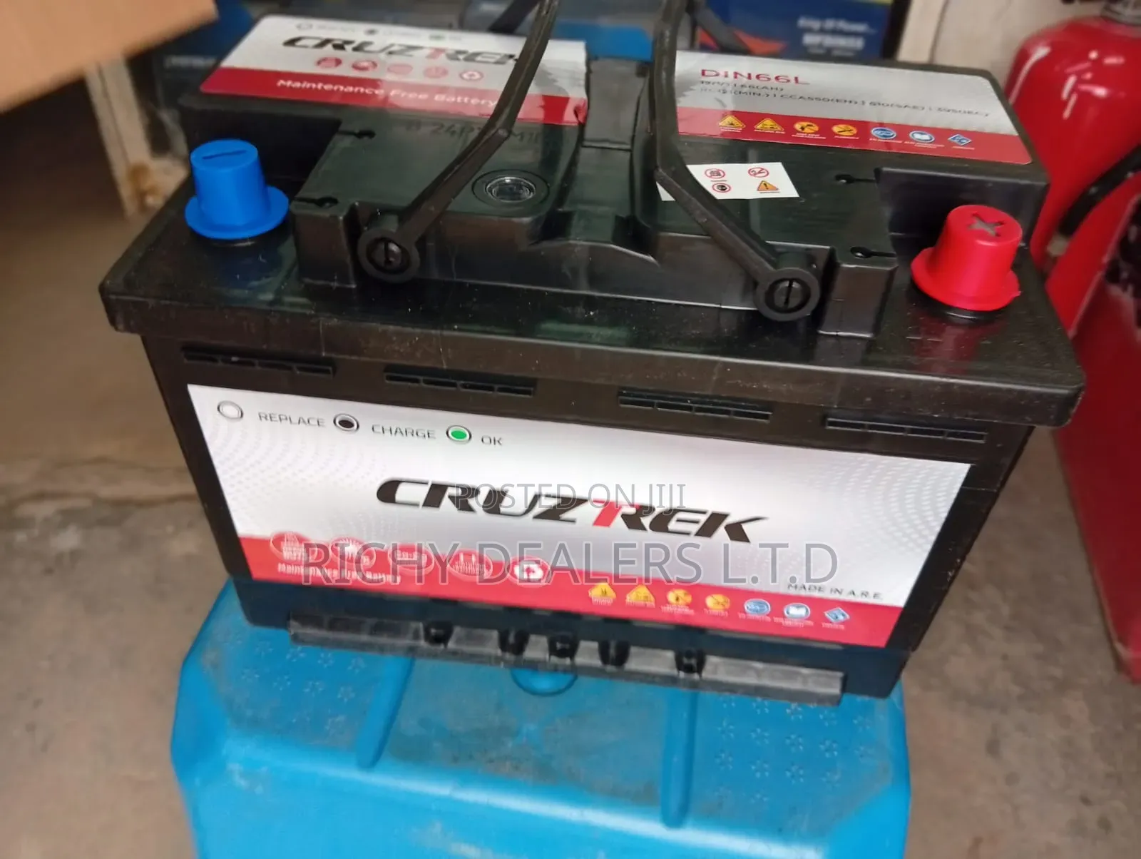 Din66 12v Cruztrek Battery