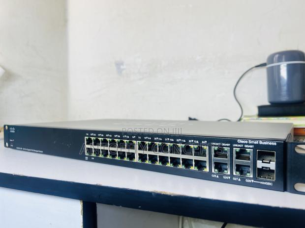 Cisco Sg300-28p Gigabit Poe Managed Switch - thumbnail 2