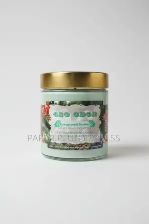 Smoke Odor Exterminator Candle - Evergreen Berries