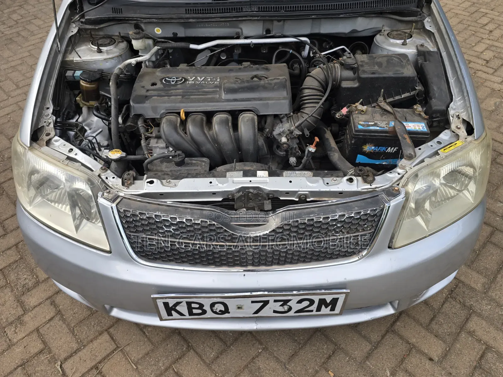 Toyota Corolla Fielder 2005 Silver