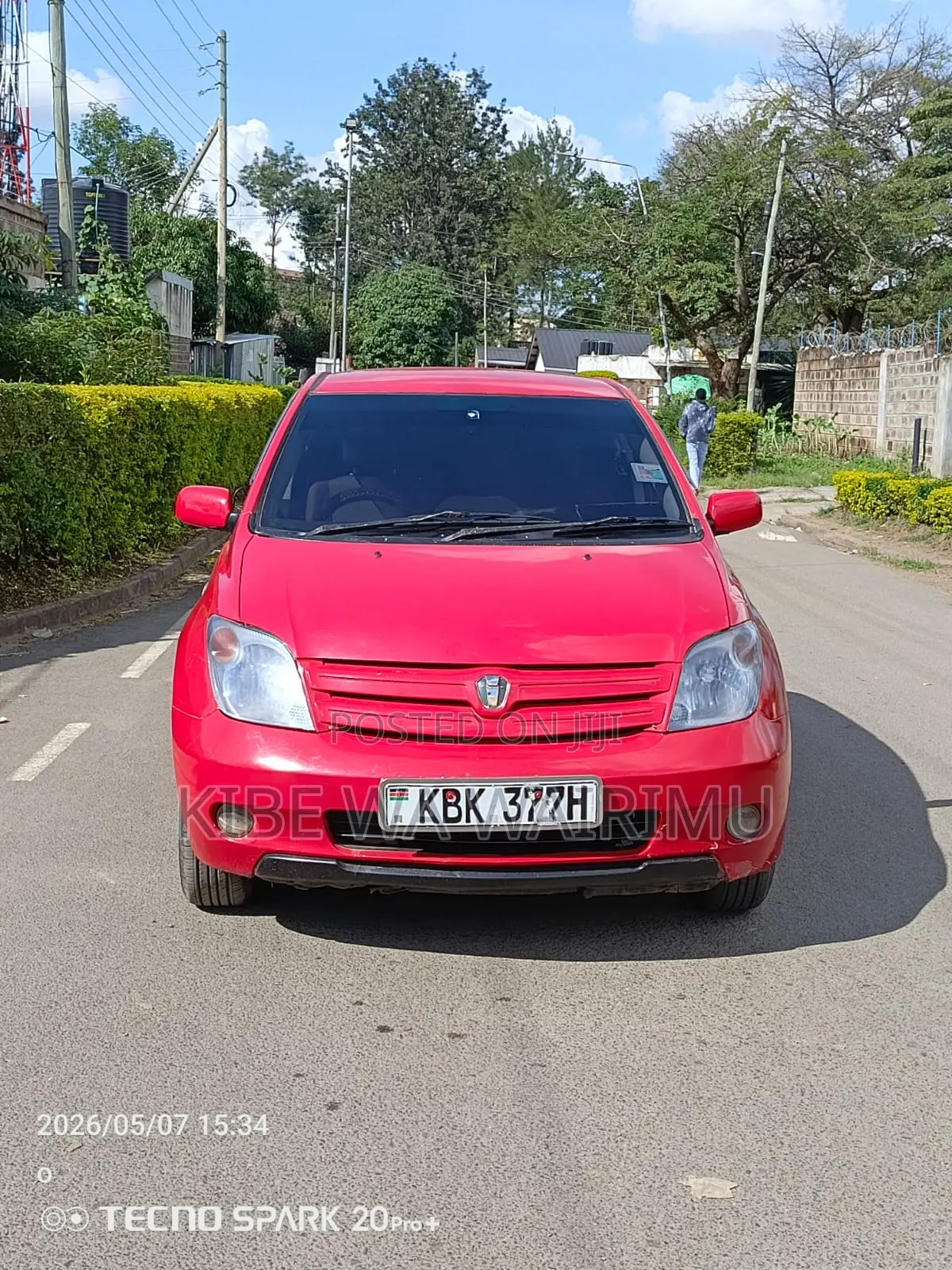 Toyota IST 2004 Red