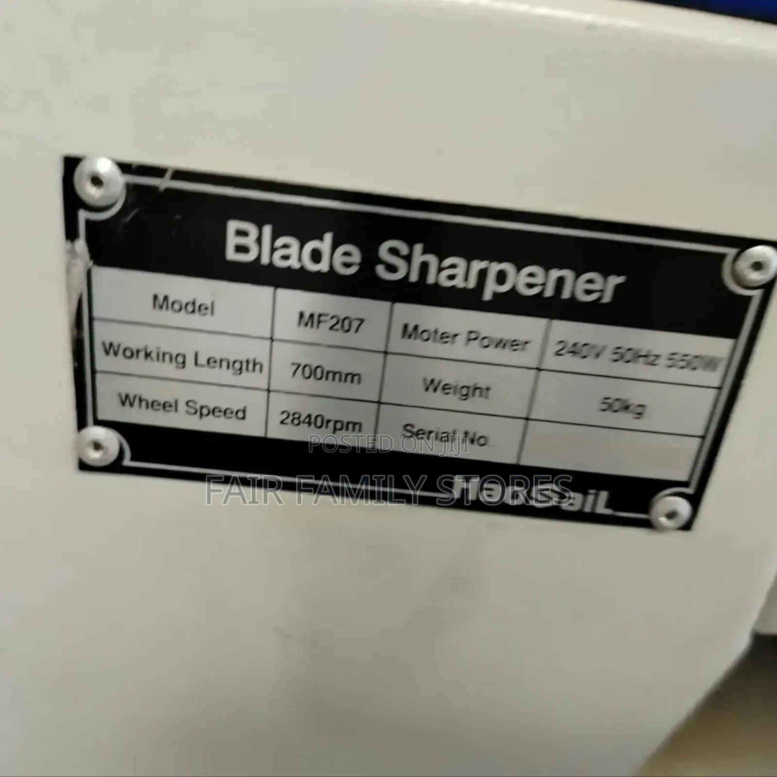 Blade Sharpener Machine