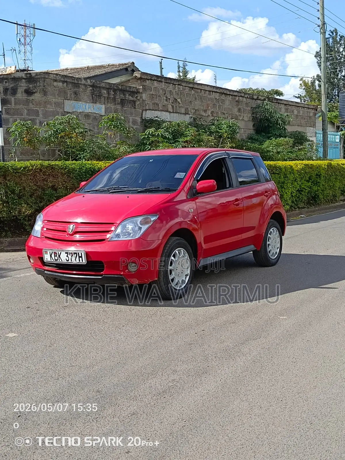 Toyota IST 2004 Red