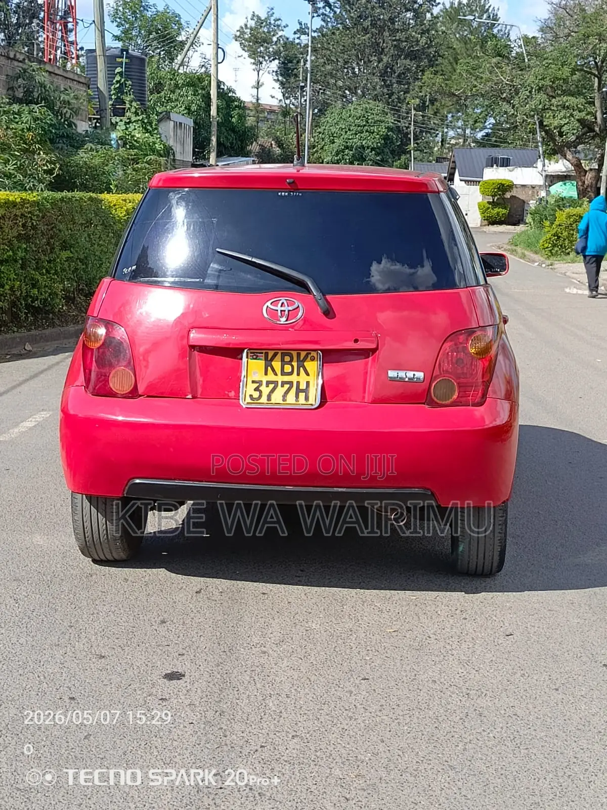 Toyota IST 2004 Red