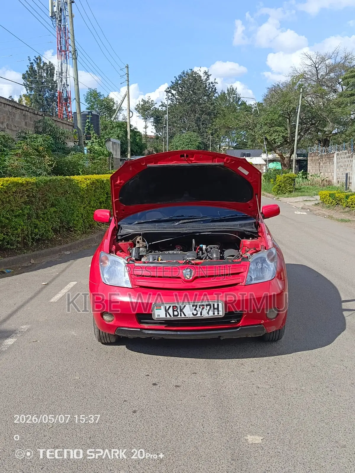 Toyota IST 2004 Red