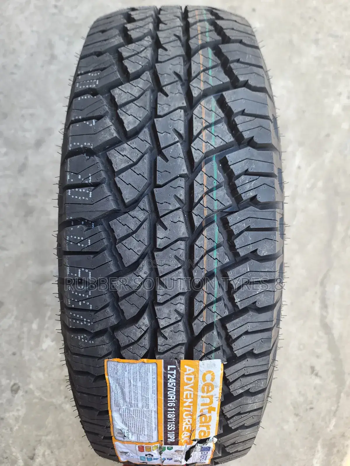 245 /70 R16 Centara Tyres Adventure a/T -10pr All-Terrain