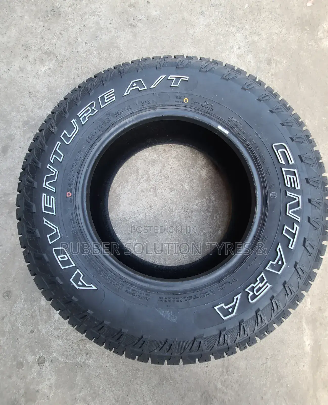 245 /70 R16 Centara Tyres Adventure a/T -10pr All-Terrain