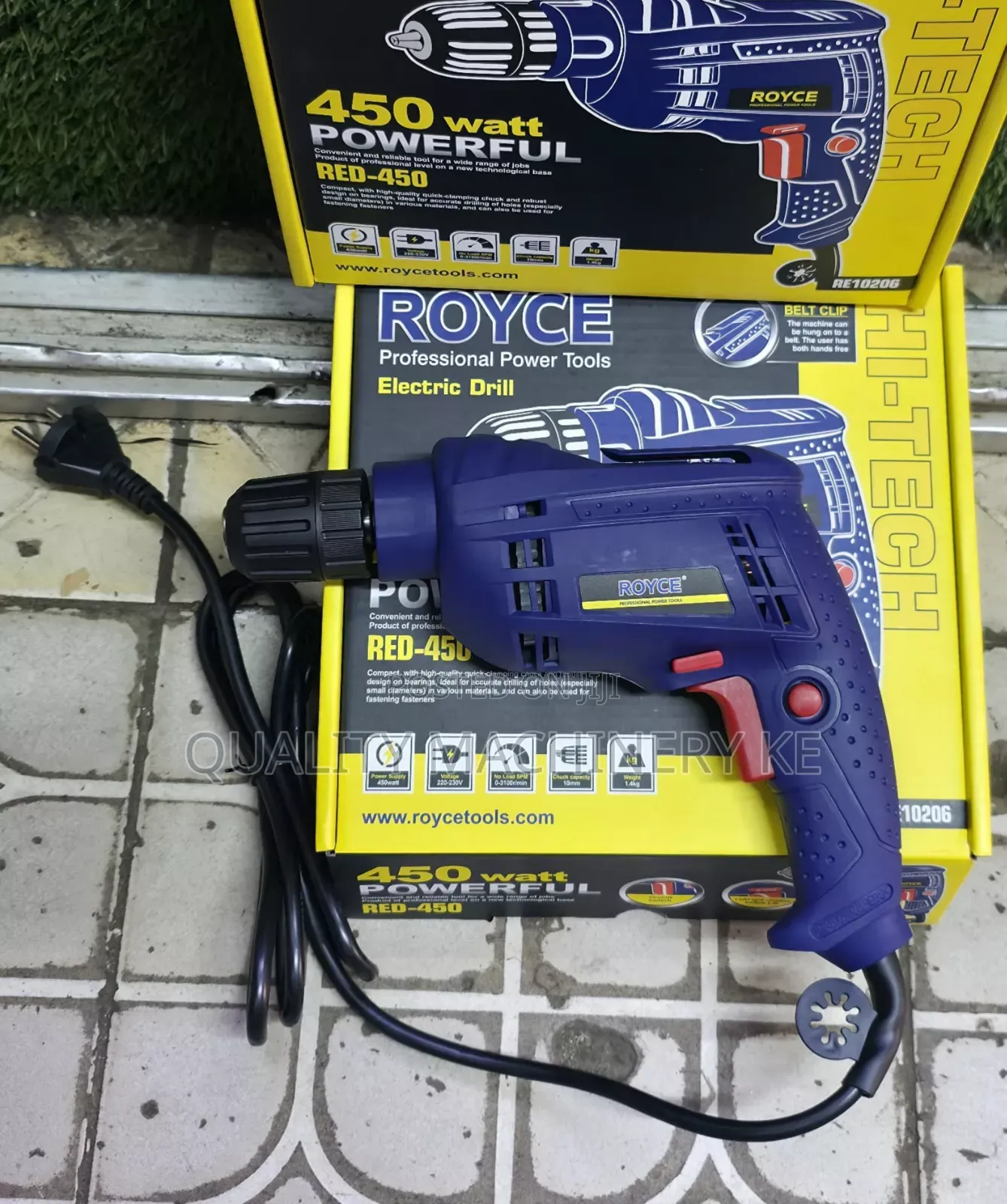 Effective Royce Drill 450watts