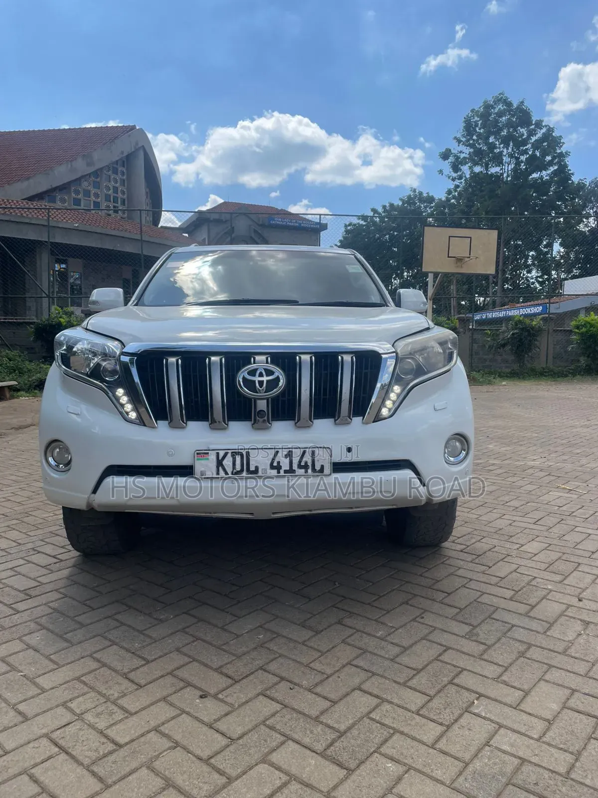 Toyota Land Cruiser Prado 2015 White