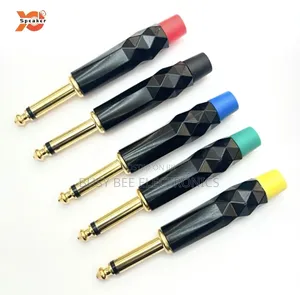 Gold-Plated 6.35mm Mono Jack