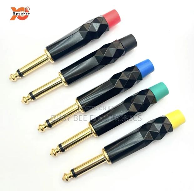 Gold-Plated 6.35mm Mono Jack