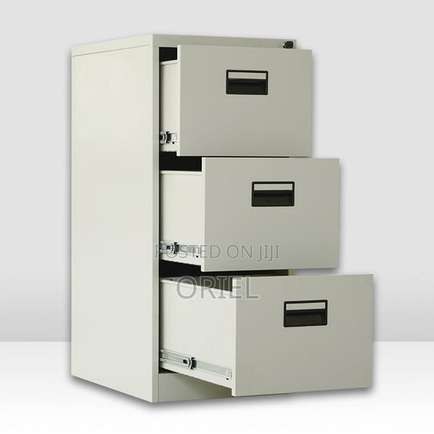 Office Cabinet : 3-Drawers Filling Storage Cabinet - thumbnail 3