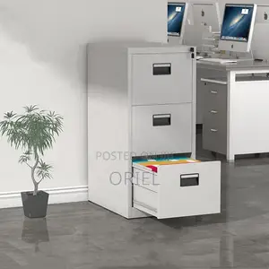 Office Cabinet : 3-Drawers Filling Storage Cabinet