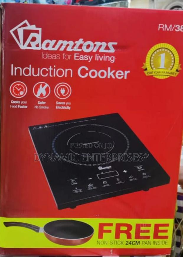 *Ramtons Induction Cooker With Free Pan