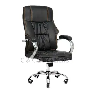 Office Leather Swivel Chair.