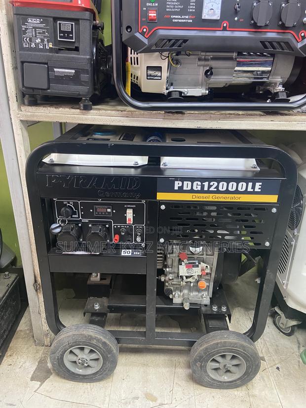 Pyramid Germany Pdg12000le Open-Type Diesel Generator 12kva
