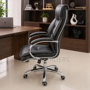 Office Leather Swivel Chair.