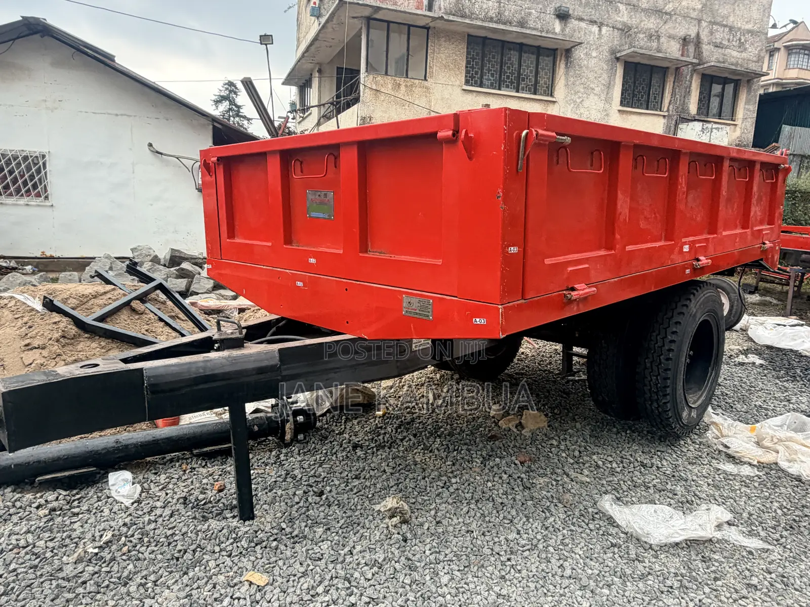 10 Tonne Tipping Trailer