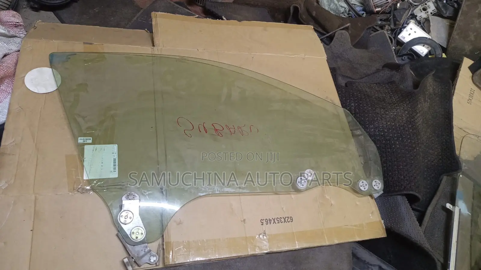 Door Glass Subaru Legacy Front Right