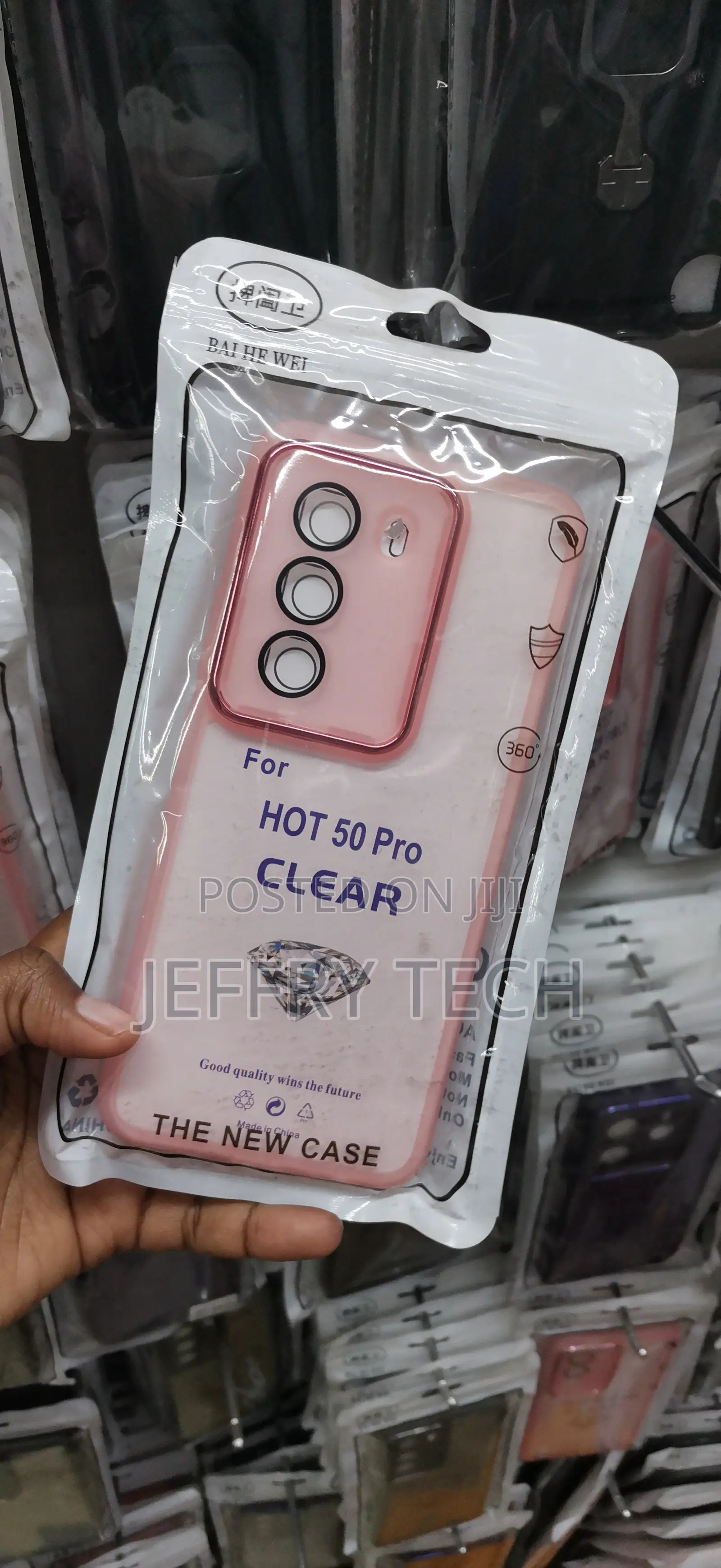 Infinix Hot 50 Pro Vertical Alignment Cutouts Cover