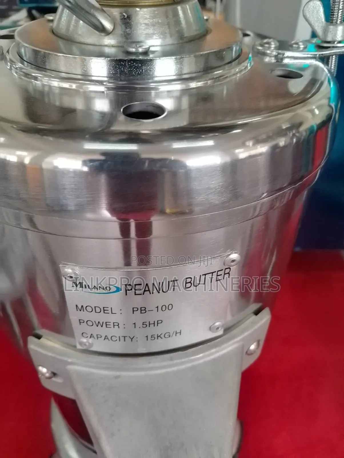 1.5hp Milano Peanut Butter Machine 15/Hr Production